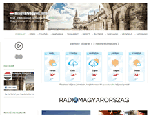 Tablet Screenshot of magyarvagyok.info